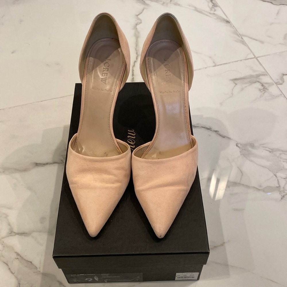 Jcrew pink d’orsay pumps. Size 9.5